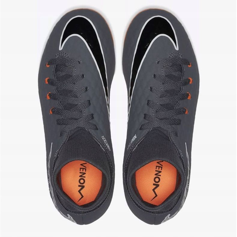 Nike Hypervenom Phantom 3 Academy Df Fg Jr AH7287-081 scarpe da calcio multicolore grigio 2