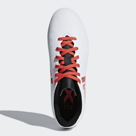 Scarpe da calcio Adidas X 17.4 FxG Jr CP9015 multicolore bianca 1