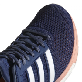 Scarpe da corsa adidas Adizero Boston 6 W BB6418 bianco blu navy arancia 2