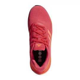 Scarpe da corsa adidas response W CP8685 rosso 2