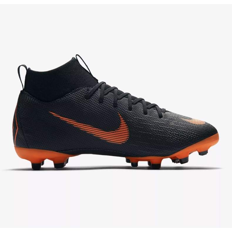 Nike Mercurial Superfly 6 Academy Gs Mg Jr AH7337-081 scarpe da calcio nero nero 1