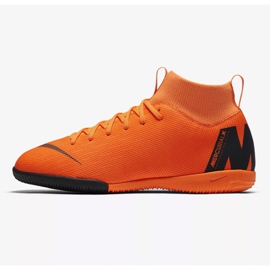 Scarpe indoor Nike Mercurial SuperflyX 6 Academy Gs Ic Jr AH7343-810 arancia arancia 1