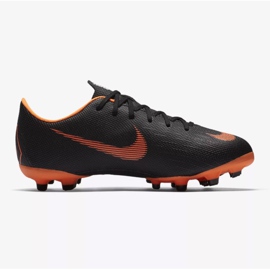 Nike Mercurial Vapor 12 Academy Gs Mg Jr AH7347-081 scarpe da calcio nero nero 1