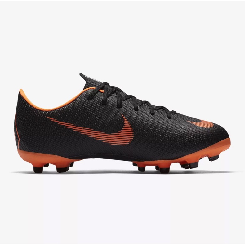 Nike Mercurial Vapor 12 Academy Gs Mg Jr AH7347-081 scarpe da calcio nero nero 1
