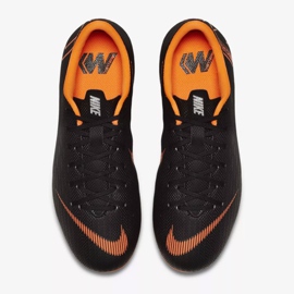 Nike Mercurial Vapor 12 Academy Gs Mg Jr AH7347-081 scarpe da calcio nero nero 2