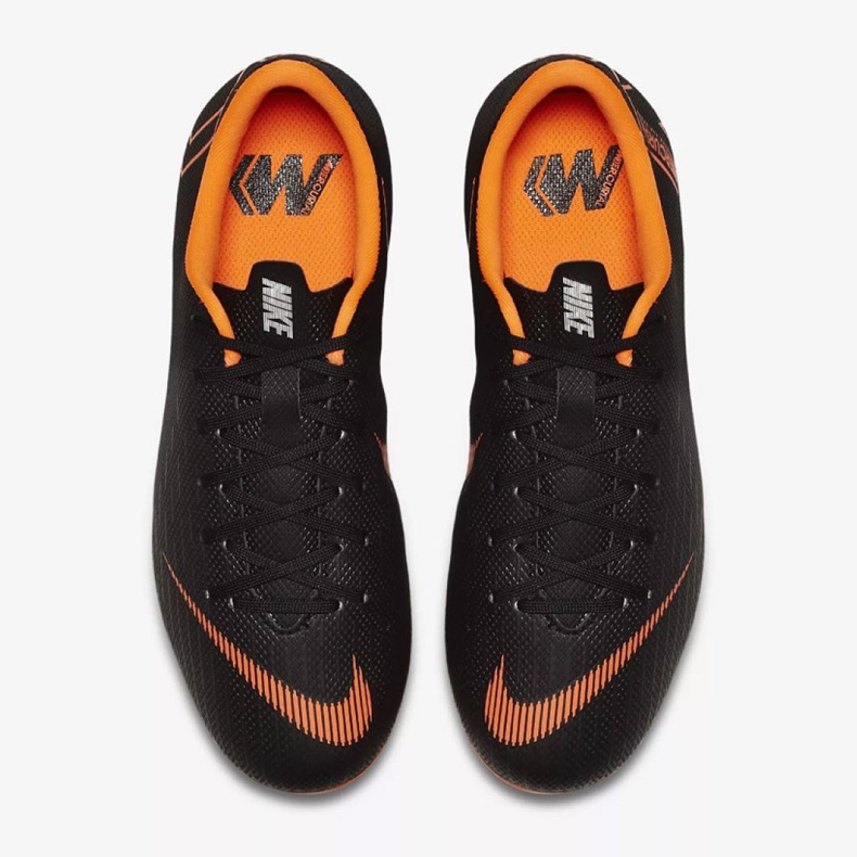 Nike Mercurial Vapor 12 Academy Gs Mg Jr AH7347-081 scarpe da calcio nero nero 2