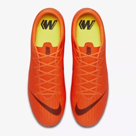 Nike Mercurial Vapor 12 Academy Sg Pro M AH7376-810 scarpe da calcio arancia arancia 2