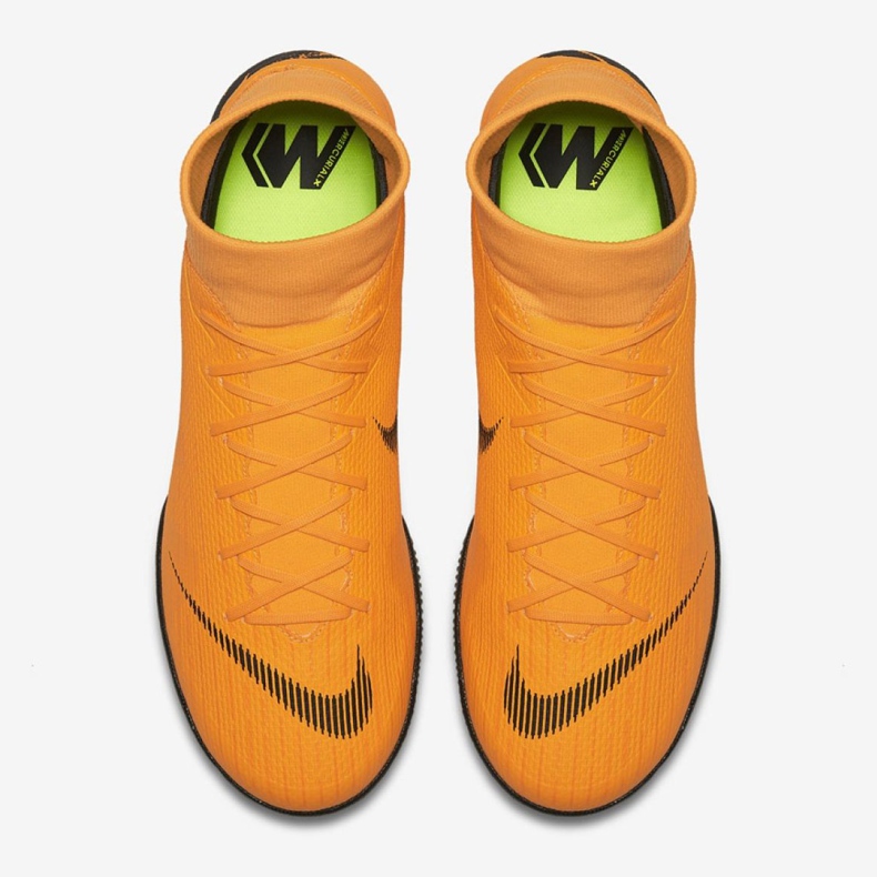 Scarpe indoor Nike Merurial Superflyx 6 Academy Ic M AH7369-810 multicolore arancia 2