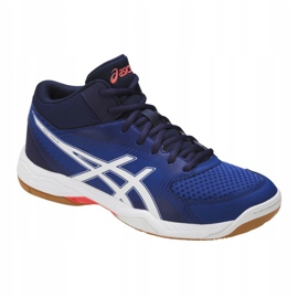 Scarpe da pallavolo Asics Gel Task M B703Y 4901 multicolore blu 2
