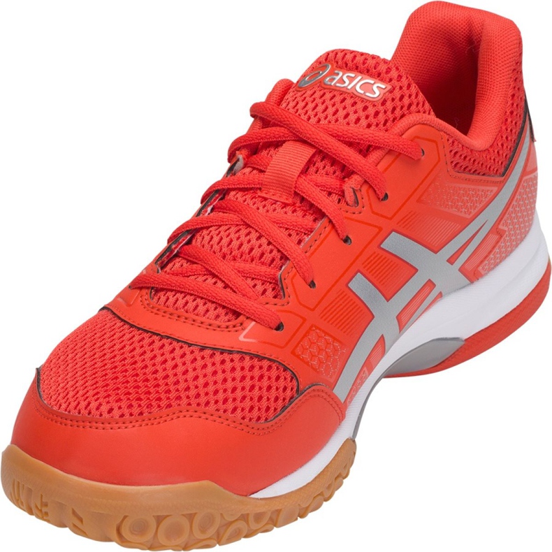 Asics Gel Rocket 8 M B706Y-0693 scarpe da pallavolo multicolore rosa 2