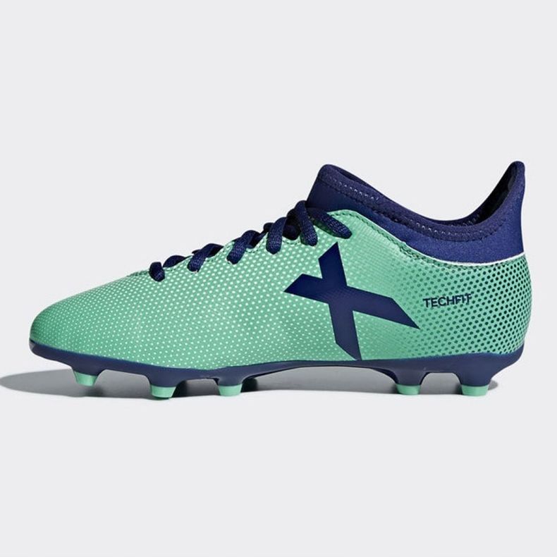 Scarpe da calcio Adidas X 17.3 Fg Jr CP8993 multicolore blu 1
