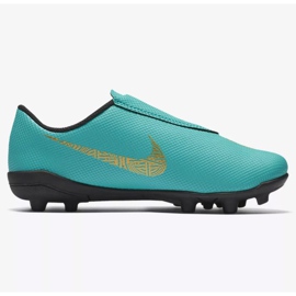 Nike Mercurial Vapor 12 Club Ps V CR7 Mg Jr AJ3096-390 scarpe da calcio blu blu 1