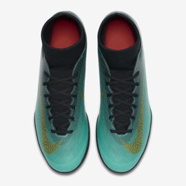 Scarpe da calcio Nike Mercurialx 6 Club CR7 Tf AJ3570-390 blu blu 1