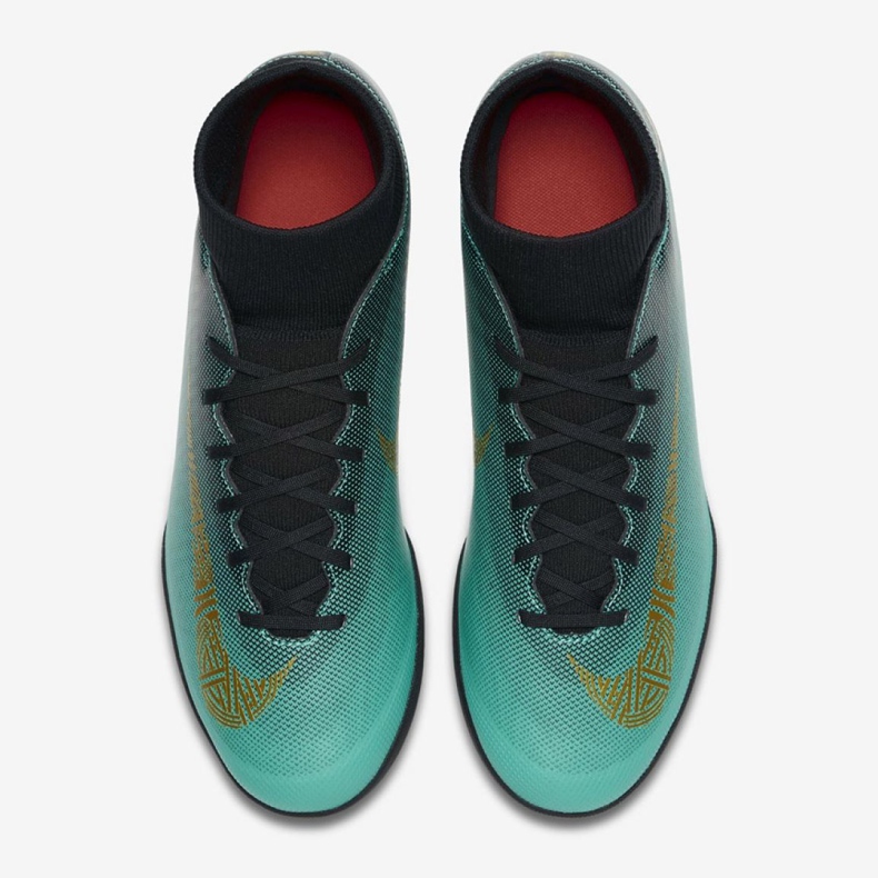 Scarpe da calcio Nike Mercurialx 6 Club CR7 Tf AJ3570-390 blu blu 1
