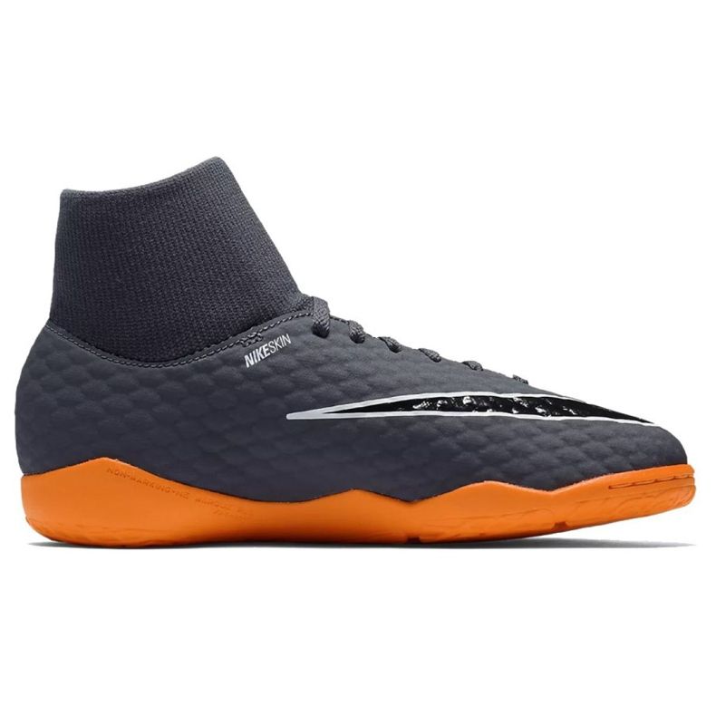 Nike Hyphantomx 3 Academy Df Ic Jr AH7291-081-S grigio grigio 1