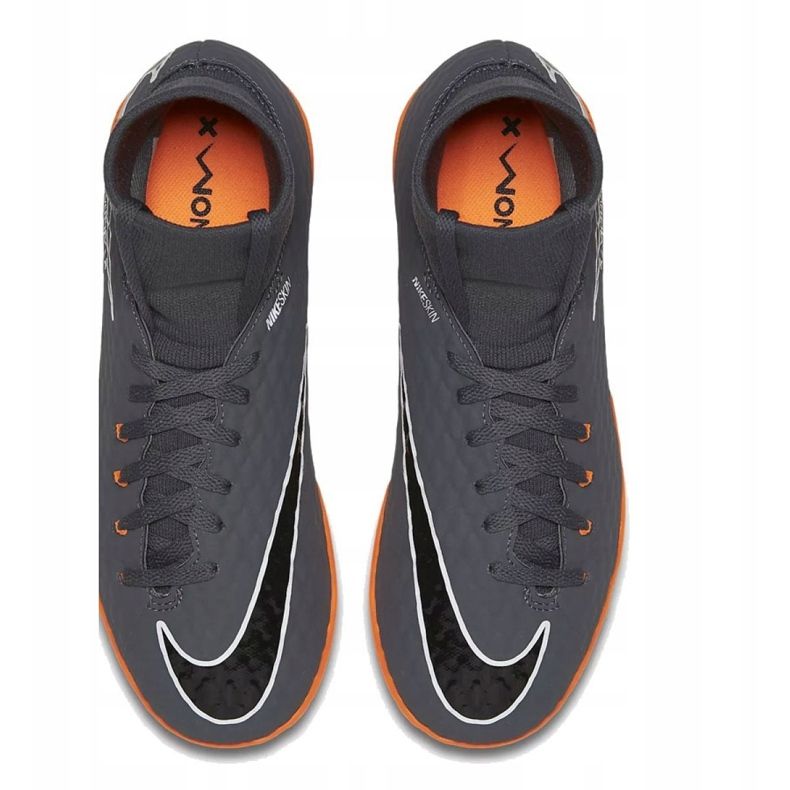 Nike Hyphantomx 3 Academy Df Ic Jr AH7291-081-S grigio grigio 2
