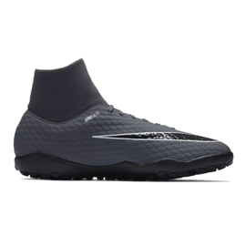 Scarpe da calcio Nike Hypervenom PhantomX 3 Academy Df Tf M AH7276-081-S grigio grigio 1