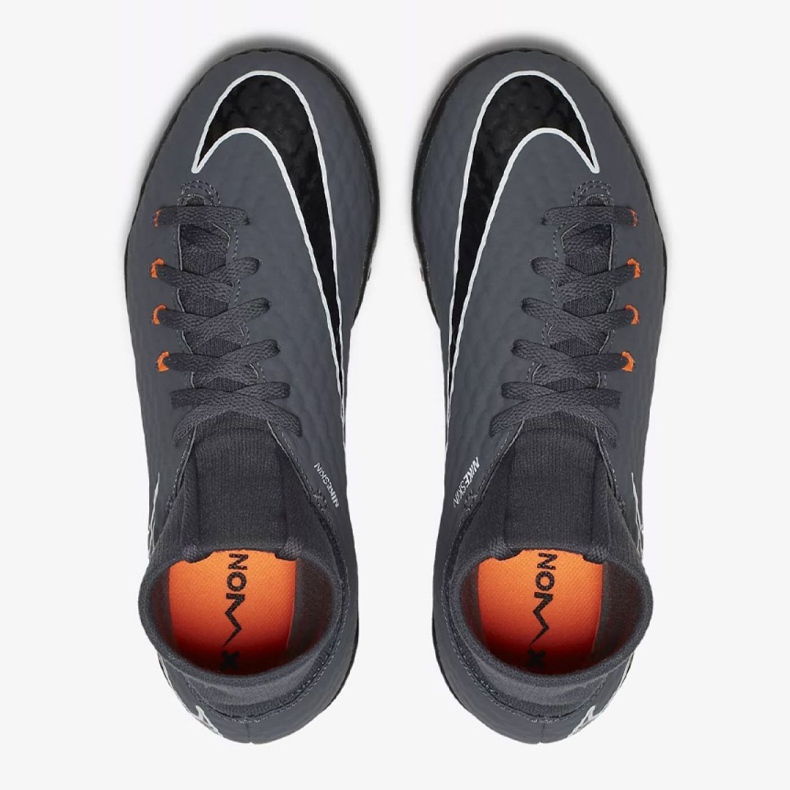 Scarpe da calcio Nike Hypervenom PhantomX 3 Academy Df Tf Jr AH7293-081-S grigio grigio 2