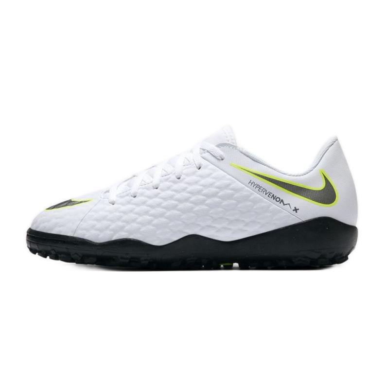 Scarpa da calcio Nike Hypervenom 3 Academy Tf Jr AJ3797-107 bianco bianco 1