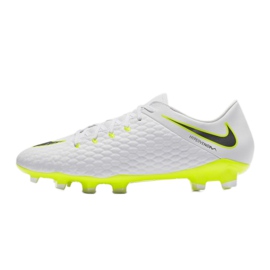 Scarpa da calcio Nike Hypervernom Phantom 3 Academy Fg M AJ4120-107 bianco bianco 1