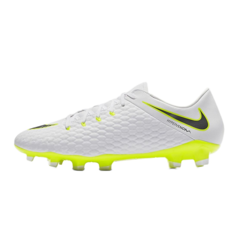 Scarpa da calcio Nike Hypervernom Phantom 3 Academy Fg M AJ4120-107 bianco bianco 1