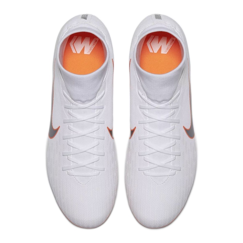 Scarpe da calcio Nike Mercurial Superfly 6 Academy Mg M AH7362-107 bianca bianca 1