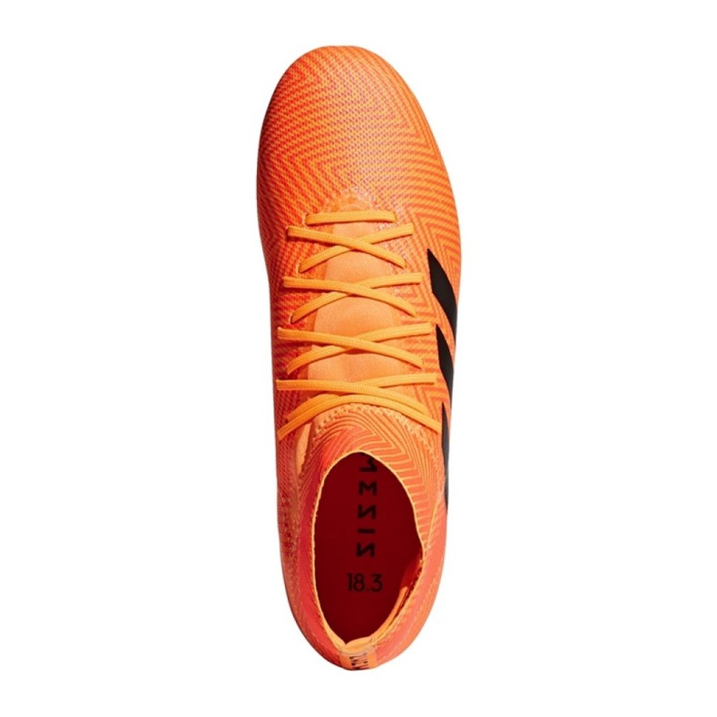 Scarpe da calcio Adidas Nemeziz 18.3 Fg M DA9590 arancia arancia 1