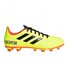 Scarpe da calcio Adidas Predator 18.4 FxG M DB2005 multicolore giallo 1