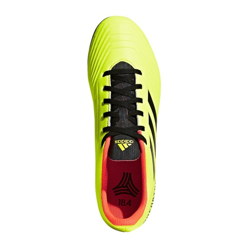 Scarpe da calcio Adidas Predator Tango 18.4 Tf M DB2141 multicolore giallo 2