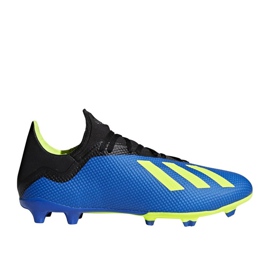 Scarpe da calcio Adidas X 18.3 Fg M DA9335 multicolore blu 1