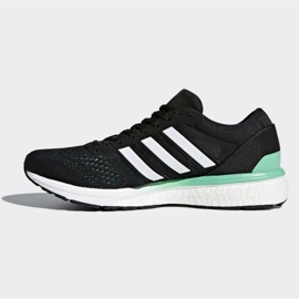 Scarpe da corsa adidas Boston 6 W BB6421 nero verde 1