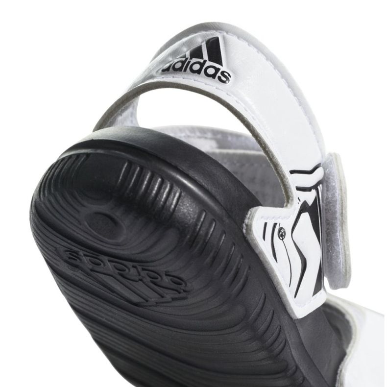 Sandali Adidas Star Wars AltaSwim Jr CQ0128 bianco nero 2