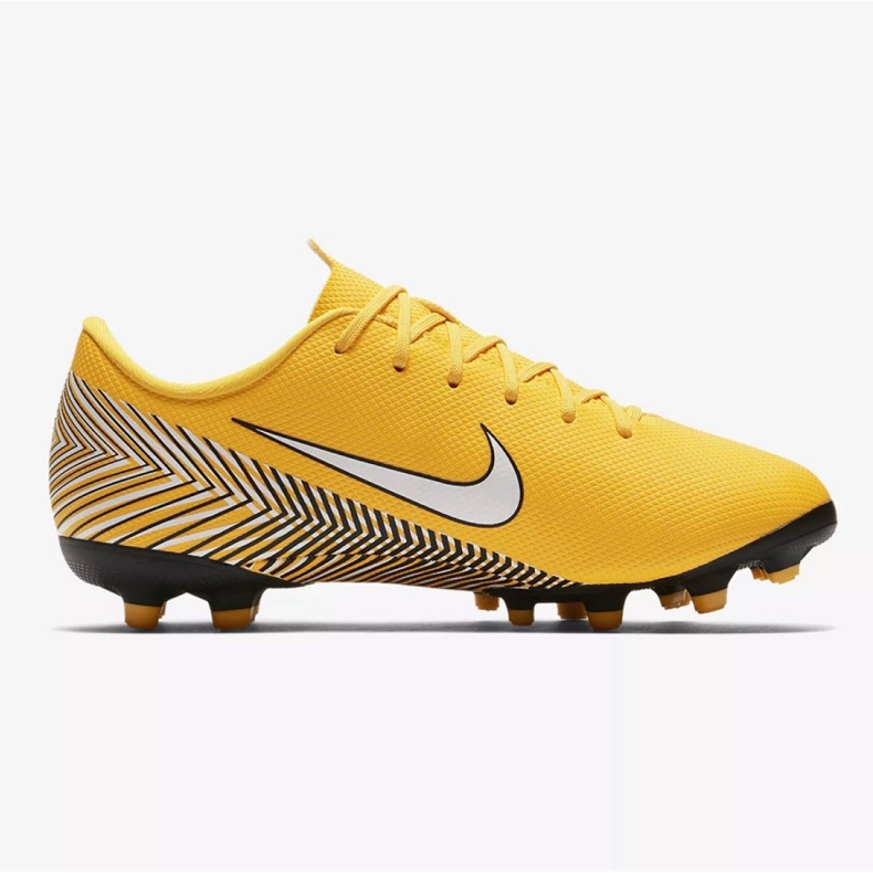 Nike Mercurial Vapor 12 Academy Neymar Mg Jr AO2896-710 scarpe da calcio multicolore giallo 1