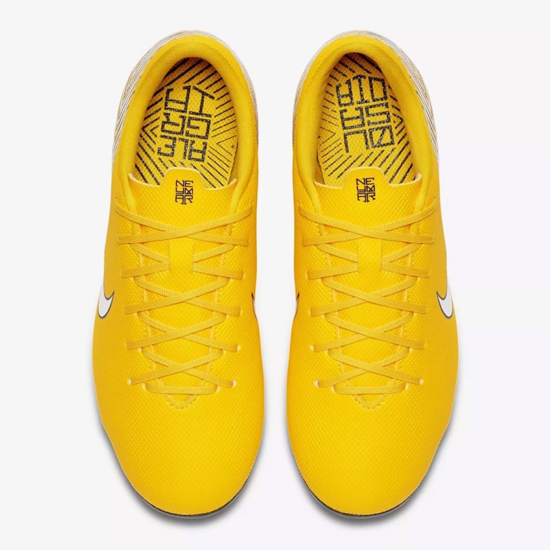 Nike Mercurial Vapor 12 Academy Neymar Mg Jr AO2896-710 scarpe da calcio multicolore giallo 2