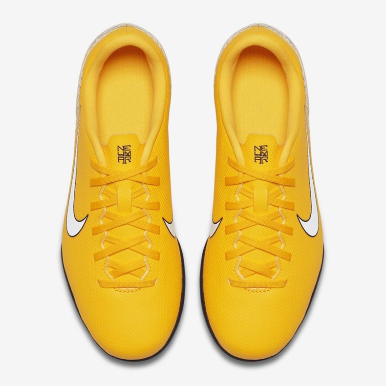 Nike Mercurial Vapor 12 Club Neymar Tf Jr AO9478-710 scarpe da calcio giallo giallo 2