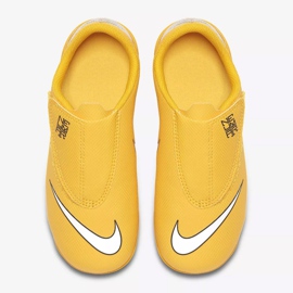 Nike Mercurial Vapor 12 (V) Ps Neymar FG / MG Jr AO2897-710 scarpe da calcio giallo giallo 2