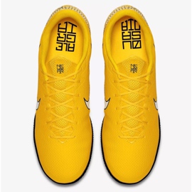 Nike Mercurial Vapor 12 Academy Neymar Ic Jr AO3122-710 scarpe da calcio giallo giallo 2