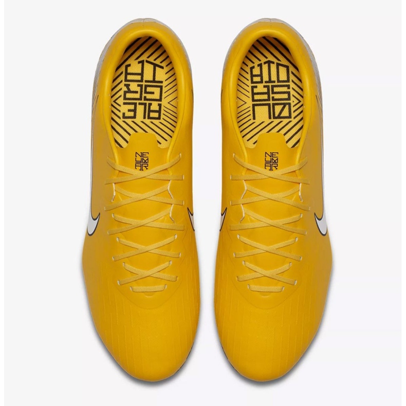 Nike Mercurial Vapor 12 Neymar Pro Fg M AO3123-710 scarpe da calcio giallo giallo 2