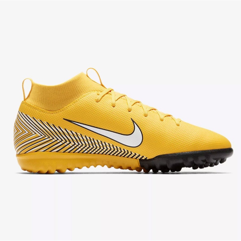 Scarpe da calcio Nike Mercurial Superfly 6 Academy Gs Neymar Tf Jr AO2887-710 giallo giallo 1