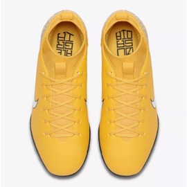 Scarpe da calcio Nike Mercurial Superfly 6 Academy Gs Neymar Tf Jr AO2887-710 giallo giallo 2