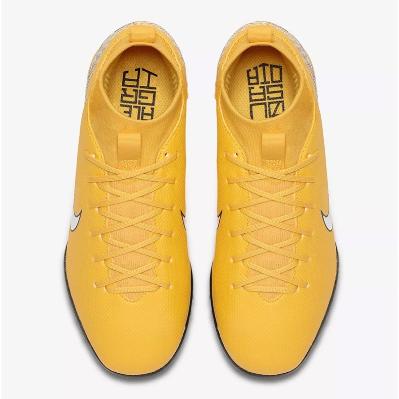 Scarpe da calcio Nike Mercurial Superfly 6 Academy Gs Neymar Tf Jr AO2887-710 giallo giallo 2