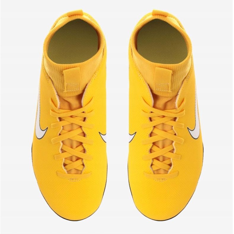 Scarpe indoor Nike Mercurial SuperflyX 6 Club Neymar Ic Jr AO2891-710 multicolore giallo 2