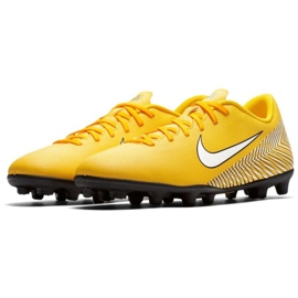 Nike Mercurial Vapor 12 Club Neymar Mg M AO3129-710 scarpe da calcio multicolore giallo 1