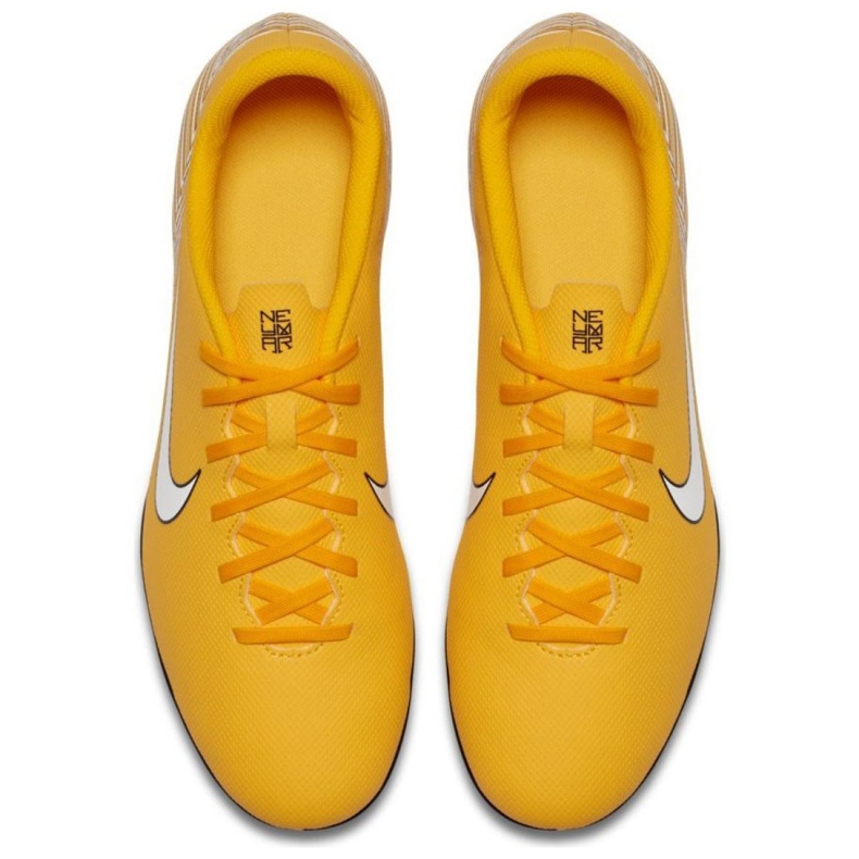 Nike Mercurial Vapor 12 Club Neymar Mg M AO3129-710 scarpe da calcio multicolore giallo 2