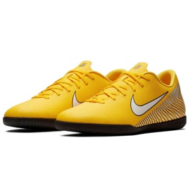 Scarpe indoor Nike Mercurial VaporX 12 Club Neymar Ic M AO3120-710 giallo giallo 1