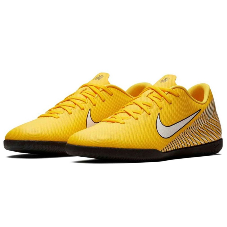 Scarpe indoor Nike Mercurial VaporX 12 Club Neymar Ic M AO3120-710 giallo giallo 1