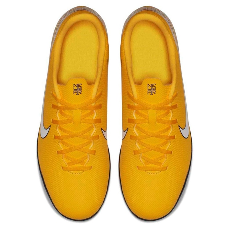 Scarpe indoor Nike Mercurial VaporX 12 Club Neymar Ic M AO3120-710 giallo giallo 2