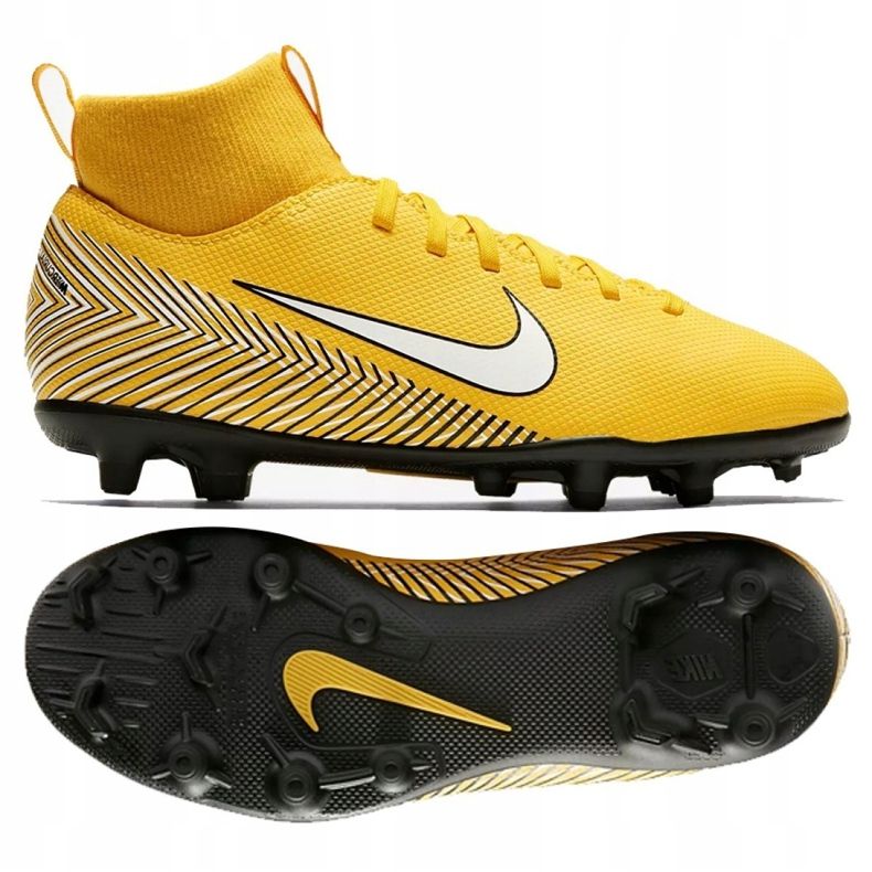 Nike Mercurial Superfly 6 Club Neymar Mg Jr AO2888-710 scarpe da calcio multicolore giallo 1
