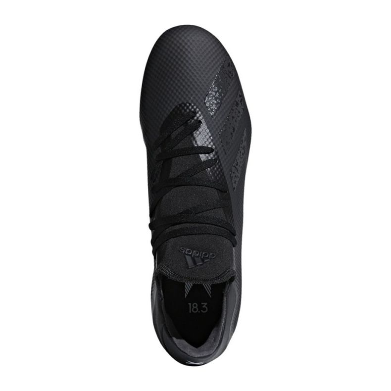Scarpe da calcio Adidas X 18.3 Fg M DB2185 nero nero 1