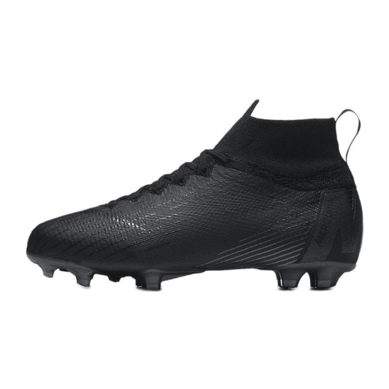 Nike Mercurial Superfly 6 Elite Fg Jr AH7340-001 scarpe da calcio nero nero 1
